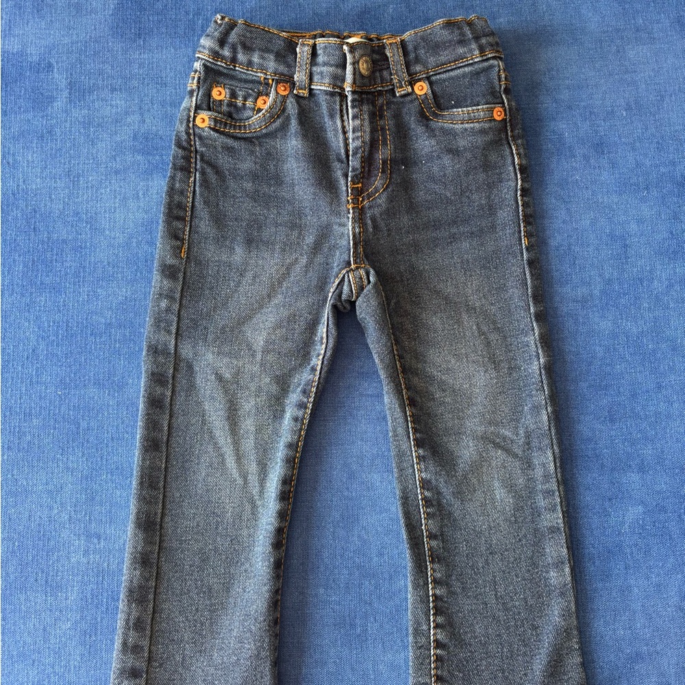 Levi's Blue Classic Straight-Leg Jeans